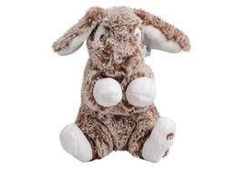 Plüschtier Hase16 cm - braun