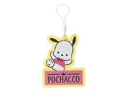 Pochacco, Crystal Art Rucksack Anhänger