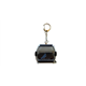 Porte-clés argent "Grimentz" télécabine Omega-IV, métal
