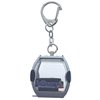 Porte-clés argent "Tzoumaz" télécabine Omega-IV, métal