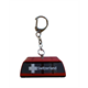 Porte-clés argent "Verbier" télécabine Omega-IV, métal