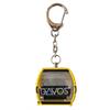 Porte-clés jaune "Davos" télécabine Omega-IV, métal