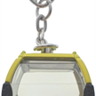 Porte-clés jaune "Laax" télécabine Omega-IV, métal | Bild 2