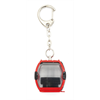 Porte-clés rouge "Rosswald" télécabine Omega-IV, métal