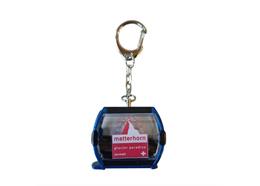 Porte-clés télécabine argent "Zermatt" Omega-IV, métal
