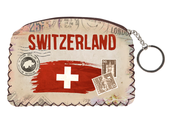 Portemonnaie Switzerland mit Schlüsselring