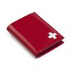 Portemonnaie Unisex rot mit CH-Kreuz, hoch