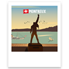 Postkarte Freddie - Montreux