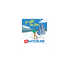 Postkarte Go with the Flow - Switzerland