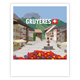 Postkarte Gruyères