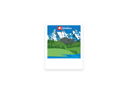 Postkarte Interlaken Eiger, Mönch, Jungfrau