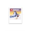 Postkarte Matterhorn Ski - Zermatt