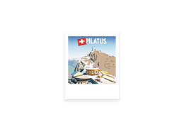 Postkarte Pilatus Bergstation