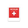 Postkarte Schweizerkreuz - Switzerland
