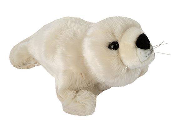 Premium Plüsch Robben Seehund, weiss, 30 cm