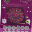 Purple Mandala, carte 18x18cm Crystal Art | Bild 4