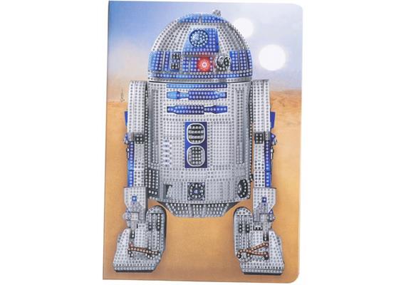 R2-D2, Crystal Art Carnet de notes 18x26cm