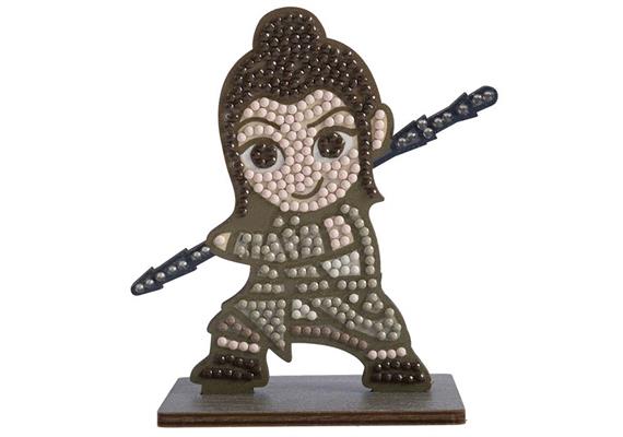 Rey, figurine d'art en cristal env. 11x8cm
