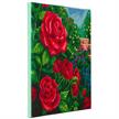 Rose rouge parfaite, Image 30x30cm Crystal Art Kit THOMAS KINKADE | Bild 2
