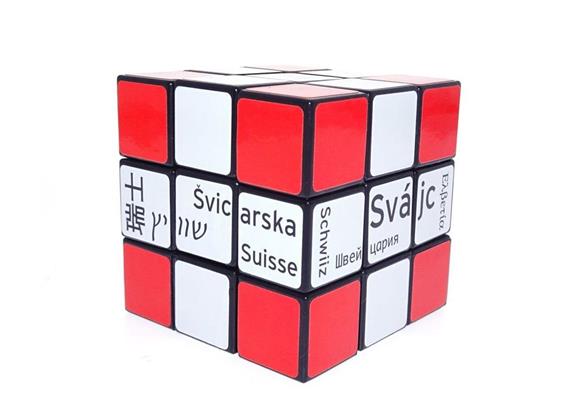 Rubiks Cube © Würfel 3x3 "Switzerland"