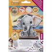 Safari Elefant, Crystal Art Buddy, ca. 11x8cm | Bild 4
