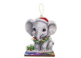 Safari Elefant, Crystal Art Buddy, ca. 11x8cm