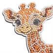 Safari Giraffe, Crystal Art Buddy, ca. 11x8cm | Bild 2