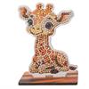 Safari Giraffe, Crystal Art Buddy, ca. 11x8cm