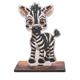 Safari Zebra, Crystal Art Buddy, ca. 11x8cm