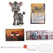 Safari Zebra, Crystal Art Buddy, ca. 11x8cm | Bild 3