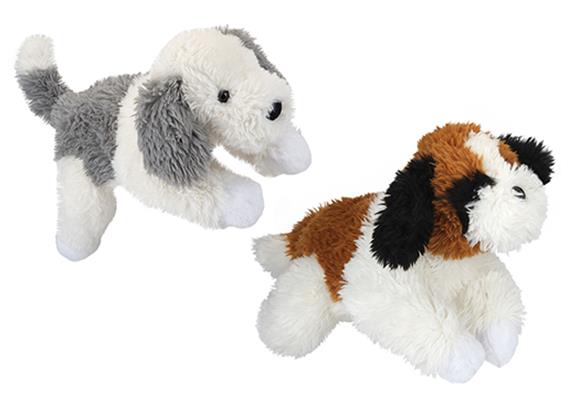 Schäferhund, Bernhardiner Hund, 56 cm, 2er Set, assortiert