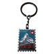 Schlüsselanhänger Briefmarke Zermatt Matterhorn