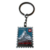 Schlüsselanhänger Briefmarke Zermatt Matterhorn
