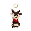 Schlüsselanhänger gehäkelter Steinbock, 9cm