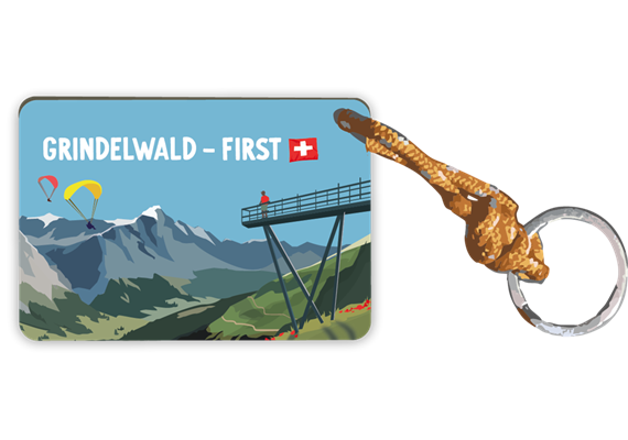 Schlüsselanhänger Grindelwald-First