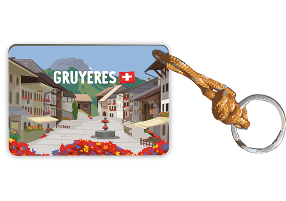 Schlüsselanhänger Gruyères