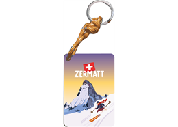 Schlüsselanhänger Matterhorn Ski - Zermatt