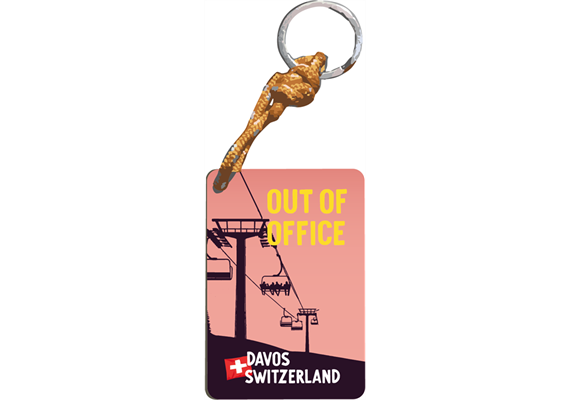 Schlüsselanhänger Out of Office - DAVOS