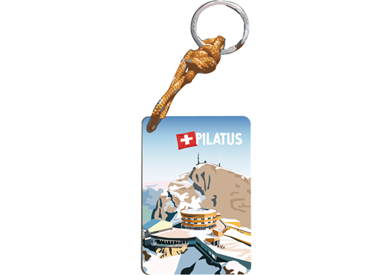 Schlüsselanhänger Pilatus Bergstation