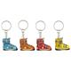 Schlüsselanhänger Skischuhe, 2x4cm, 4 assortiert
