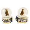 Schneekugel Bär Winterlandschaft, 4.5cm, 2 assortiert