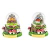 Schneekugel mit Landschaft und Bergen , 3.5 cm, 2 assortiert