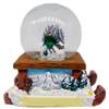 Schneekugel Schlitten, Winterlandschaft, 4.5cm