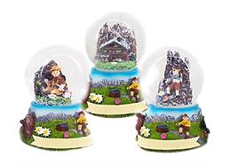Schneekugel Sommerlandschaft, 4.5cm, 3 assortiert