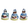 Schneekugel Winter, 3 assortiert