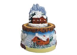 Schneekugel Winter, 6.5cm