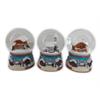 Schneekugel Winterlandschaft, 4.5cm, 3 assortiert