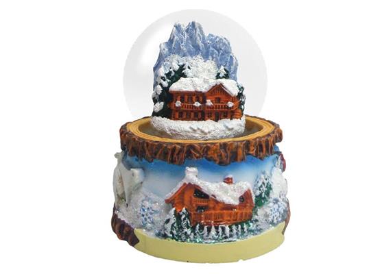 Schneekugel Winterlandschaft, 6.5cm