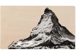 Schneidebrett, Ahorn 26x16x 1.2 cm - Matterhorn Zermatt