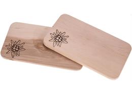 Schneidebrett FSC Erle 22x12 cm - Edelweiss